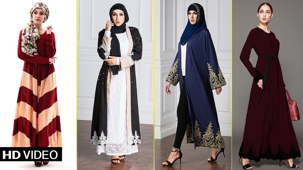 Abaya Trend Designs 2018 | Abaya Collection | Muslim Abaya | Beautiful ...