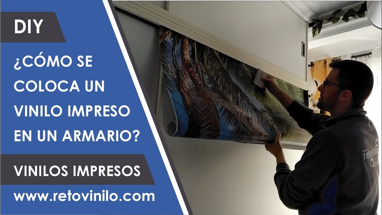 Cómo FORRAR un ARMARIO con VINILO 🎨 - Decogarden 