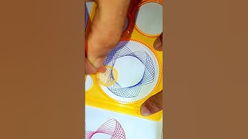 How many rotations did the pen make in total? ?? #spirograph #2025 #shorts #catzzzgamerz