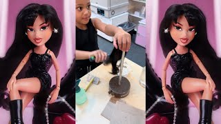 Kylie Jenner - behind the scenes making my @bratz dolls