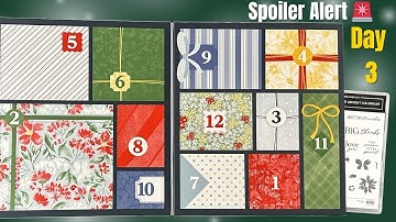 Spoiler Alert 🚨 Day 3 Advent Calendar Reveal! | 12 Days of Crafting