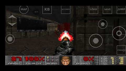 Doom map of chaos TSH on freedoom gameplay