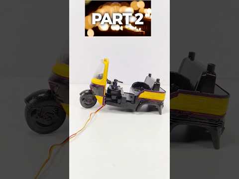 Auto rickshaw powered