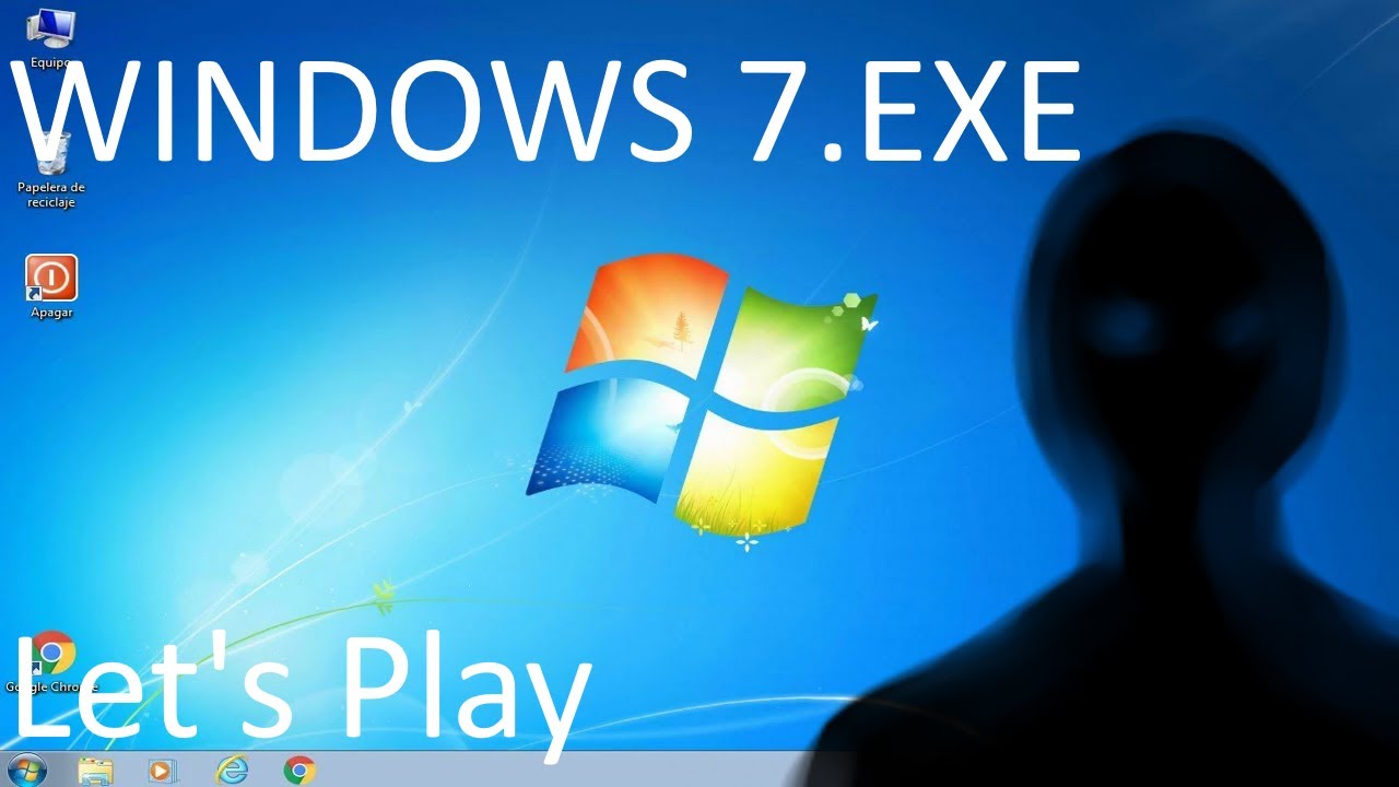 WINDOWS 7.EXE Horror Game Let's Play YouTube