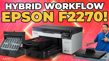 The ultimate Graphic T Printer! Epson F2270 - DTF & DTG