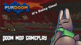 Furdoom - Crimson halo - doom mod gameplay showcase