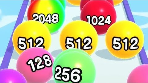 Ball Run 2048 💸🎱🏀 MAX LEVELS!! All Levels Gameplay Walkthrough Android, iOS NEW UPDATE Draw to Smash