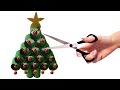 Reciclagem Artesanato para Decorar sua Casa no Natal! Como Fazer Árvore de Natal  #façavocemesmo