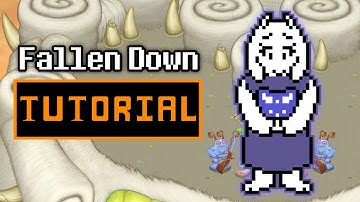 Undertale OTS 004 - Fallen Down ( My Singing Monsters Composer Island TUTORIAL)