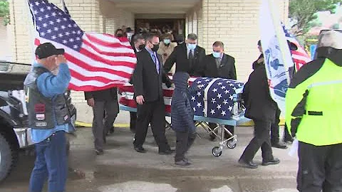 Veteran procession held for Sgt. Patrick Aguilar M...