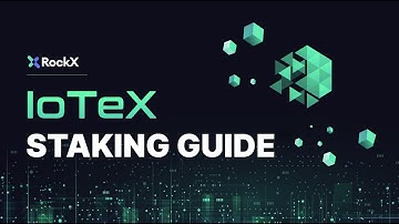 How to Stake IoTeX Using RockX Validators