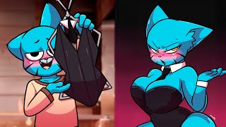 The lustful world of Nicole and Gumball❤️ | Rainbow Factory Comic Dub