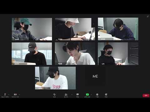 Video study with enhypen | studying over zoom - youtube