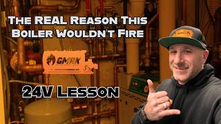Slant/Fin Boiler Not Firing? 🔥 24V Transformer & Vent Damper Fix