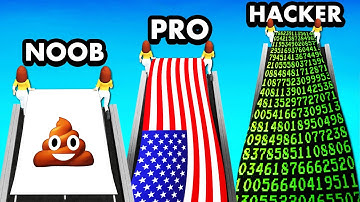 NOOB vs PRO vs HACKER Country Flag