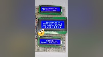 Programación de LCD´s con I2C con Arduino Uno, Tutorial Completo #arduino #i2c #programming #lcd