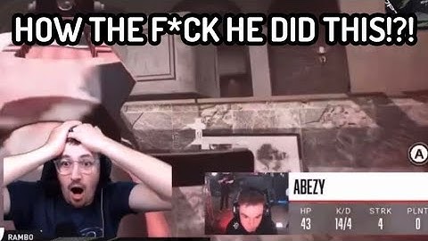 Rambo Reacts to Abezy Insane 1v4 Sweep Against NYSL