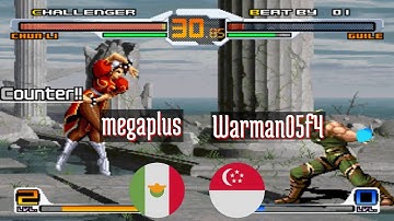 SNK vs Capcom Chaos Super Plus (FT5) - megaplus (MX) vs Warman05f4 (SG) - 2021-11-15