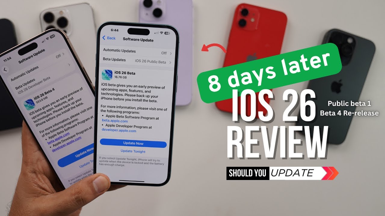 iOS 26 beta 4 re-release & iOS 26 public beta 1 review | Great Freedom ...