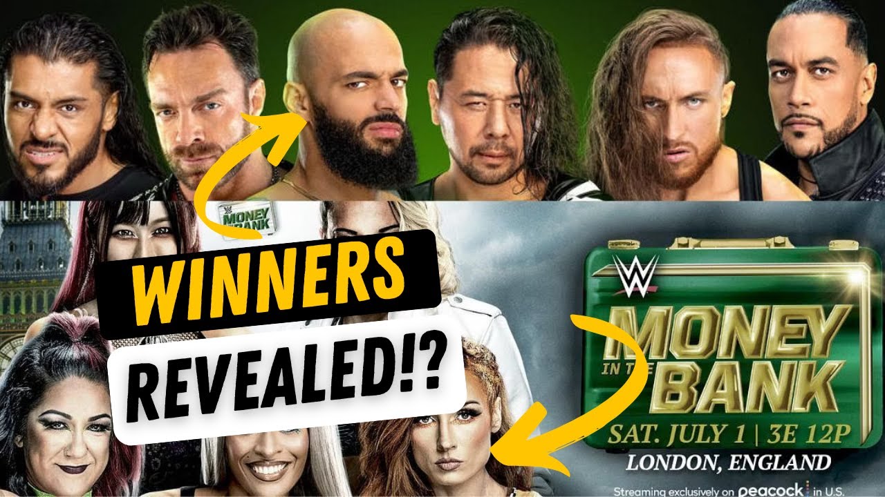 2023 Money in the Bank Backstage News! - YouTube