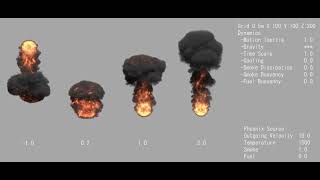 Phoenix FD Fire Smoke Sim : Gravity