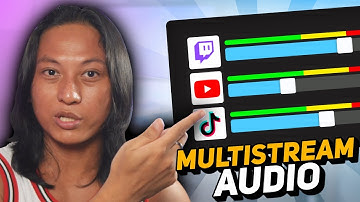 Multistream With SEPARATE Audio In OBS | Twitch & YouTube