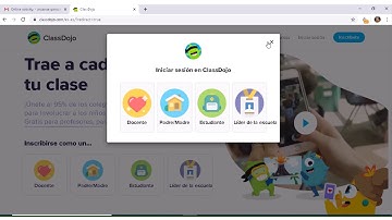 Crear una cuenta en Class Dojo