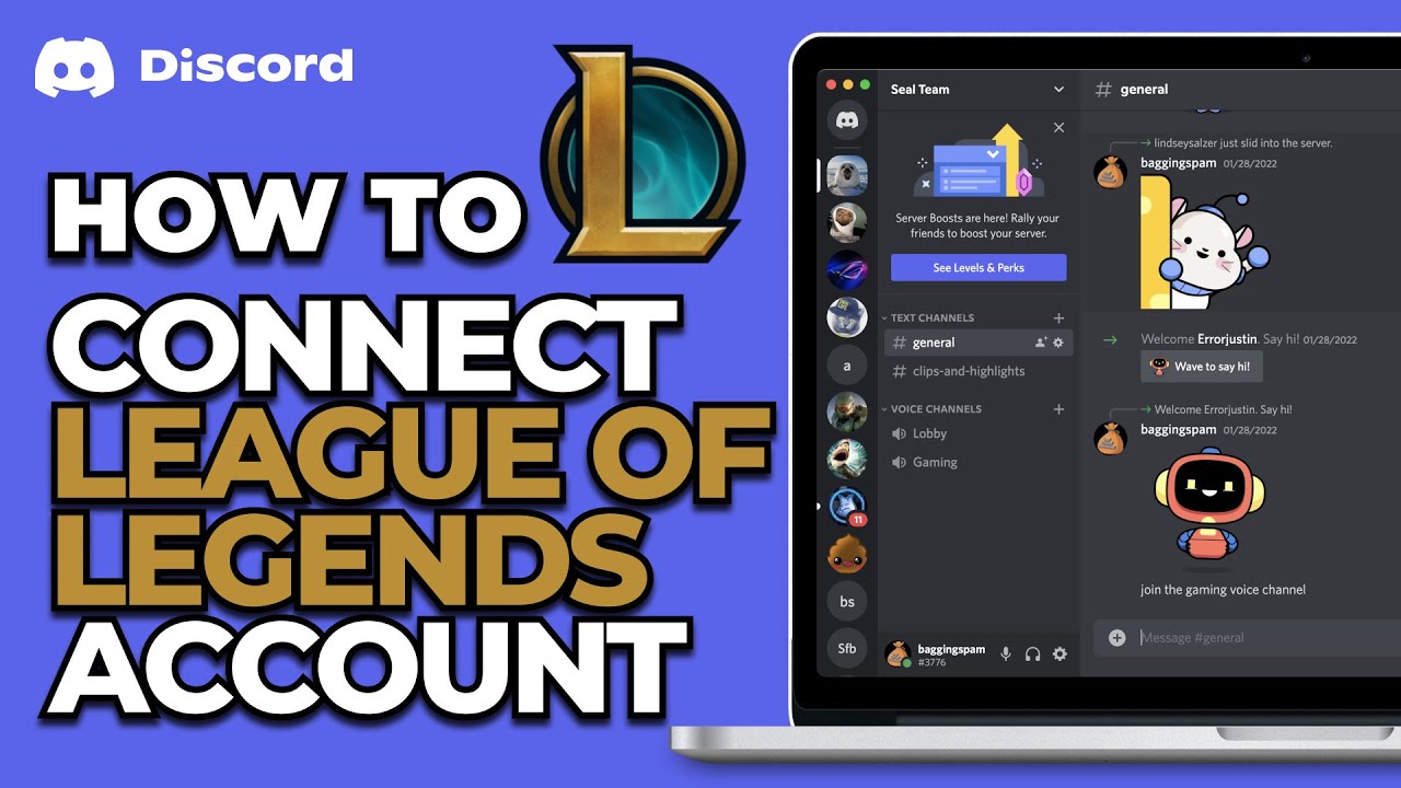 You can now Link League Of Legends with Discord! 