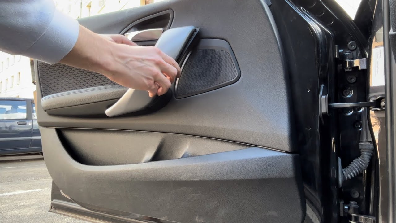 COMMENT DÉMONTER PANNEAU DE PORTE BMW ? - YouTube