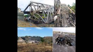 Ukraine Destroys Three More Key Bridges: Road Bridge Falls on Railroad Track