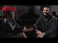 Drake Interview Live From The TOP BOY Premiere In Hackney | Netflix