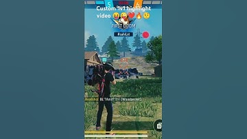custom 1v1 highlight video #sortssorts #viral #comedy #freefire #attitude 🤨🤨❤️❤️💯🔥🔥🫡🫡😋😋