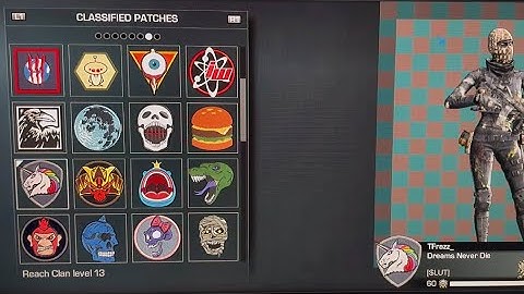 CALL OF DUTY GHOSTS FULL UNLOCK ALL PS3/PS4 (ALL SECRET PATCHES/BACKGROUNDS + WARCRY)