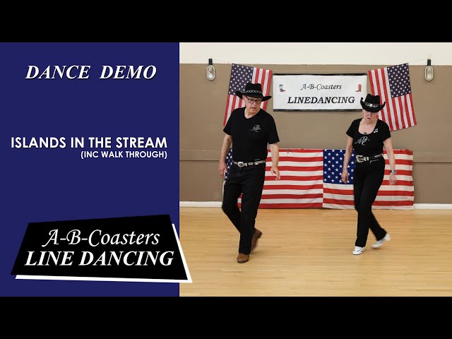 ISLANDS IN THE STREAM - Line Dance Demo & Walk Through class=