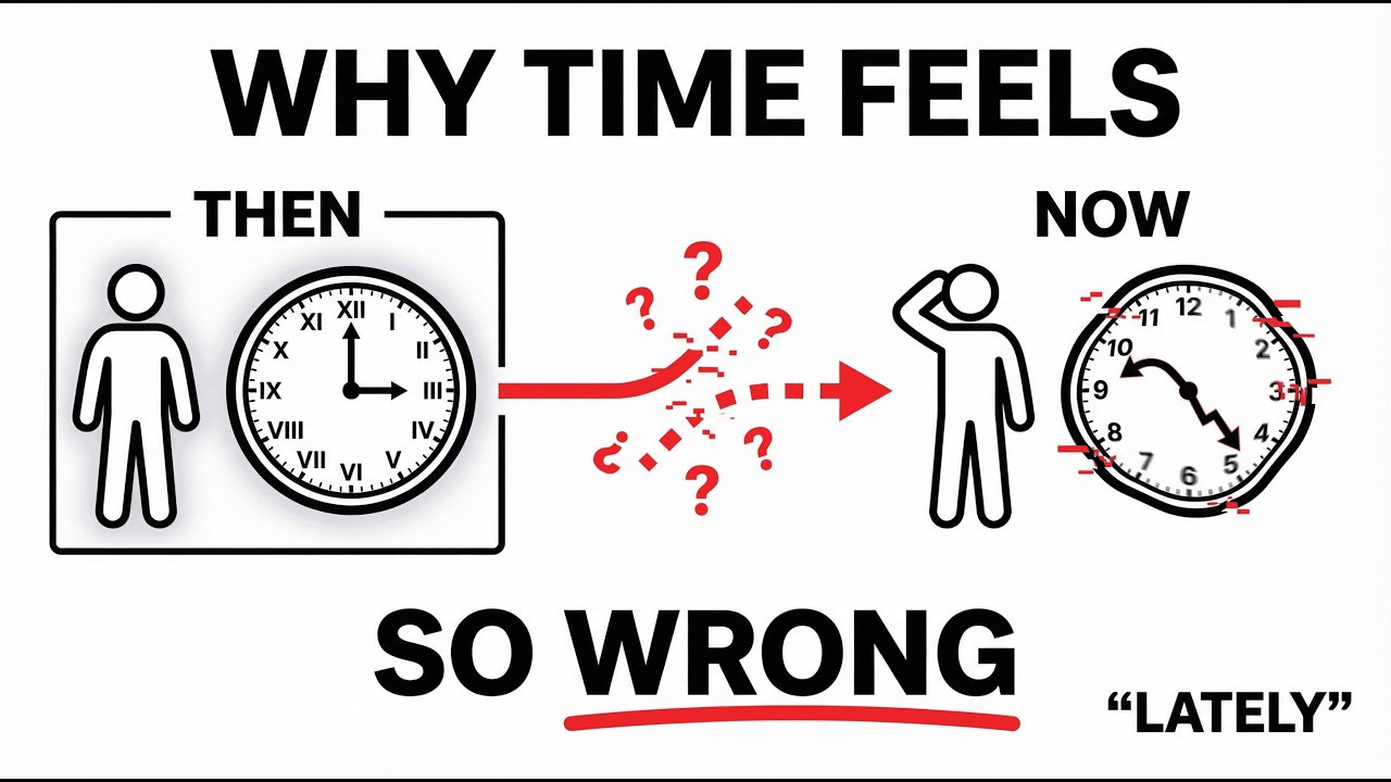 Why Time Feels So Wrong Lately