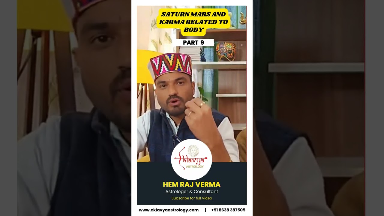 Saturn Mars Conjuction/Karma of Body