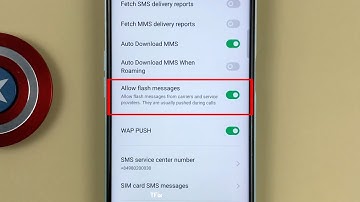 How to enable/disable Allow flash messages on OPPO A52 Android 11