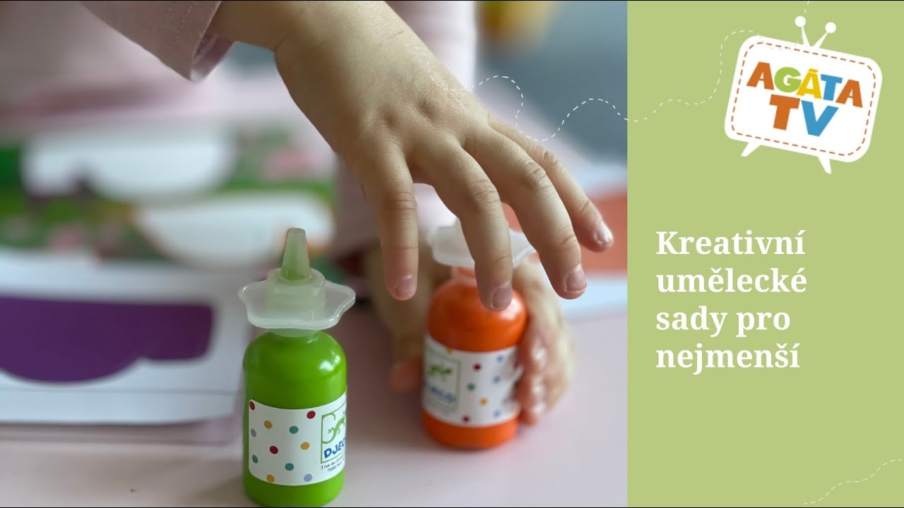 Kreativní umělecké sady pro nejmenší