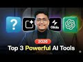 Top 3 AI Coding Tools 🔥 | App, Website, APK in Minutes!