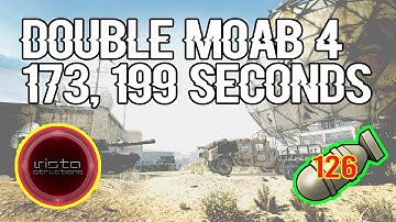 MOAB #126 - Double MOAB #4, 173 and 199 seconds | COD Modern Warfare 3 Gameplay Commentary in 2022