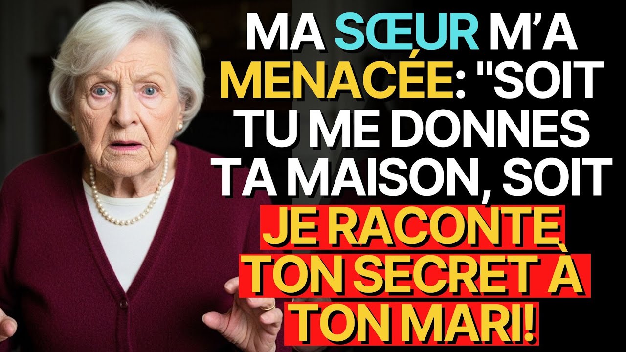 Histoire vraie de cette grand-mère👵💗: MA SŒUR M’A MENACÉE: 