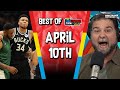 Iowa&#39;s #1 Fan Lucy Returns, Giannis&#39; Injury &amp; Alonzo Mourning | Best Of Dan Le Batard Show | 4/10/23