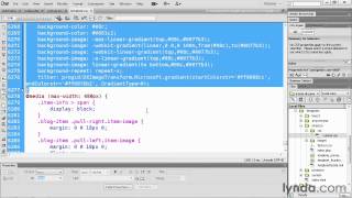 29.Styling Your Joomla! Template for the Desktop Creating and styling a dropdown menu