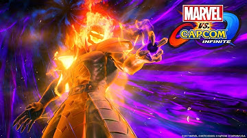 MVCI: Dormammu, 2 Chaotic Flames In One Combo With Inputs (Inspired By F. Champ)