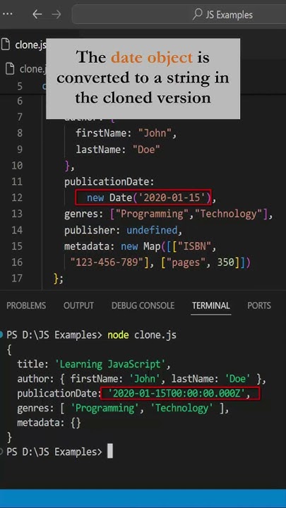 2 Ways of Deep Cloning Objects in JavaScript - YouTube