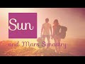 Sun and Mars Synastry