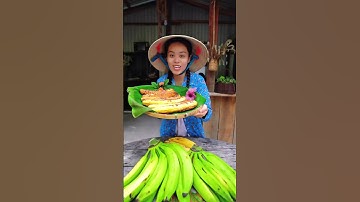 Chuối táo quạ ăn kiểu này ngon lắm #amthuc #foodshorts #huyenphi #mientay #nauan #windnet