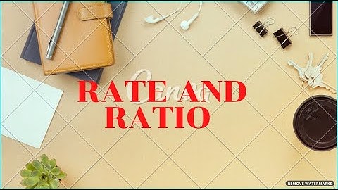 CSS/PMS: Rates  and Ratios