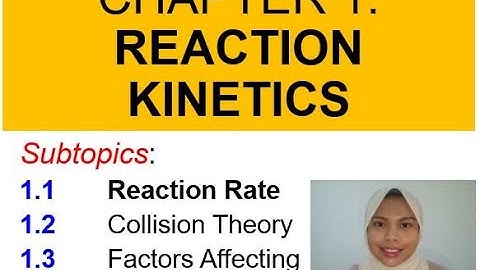 Matriculation Chemistry Lecture Subtopic 1.1 Semester 2 [Part 1]
