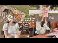 Random days in my life💌 finals week, studying in cafes + picnic lookbook feat. Zaful 🧺